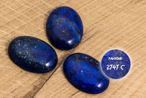 Kaboszony Lapis lazuli 119KB 22x30mm 1sztuka