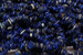 Kamienie Lapis lazuli 4430kp sieczka 3x5mm 1sznur
